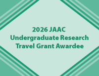 2026 JAAC Undergraduate Research Travel Grant Awardee