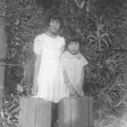 two children who were interred