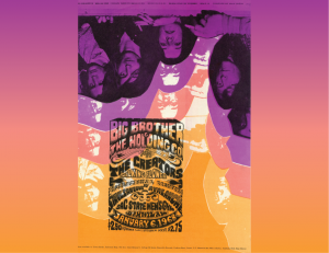 Poster featuring the band Big Brother