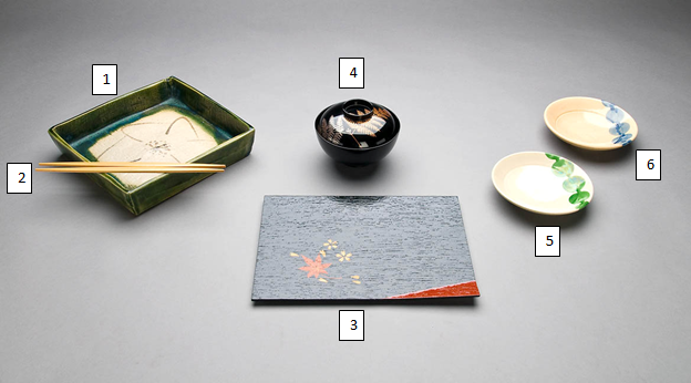 6 teaware items. See following text for descriptions